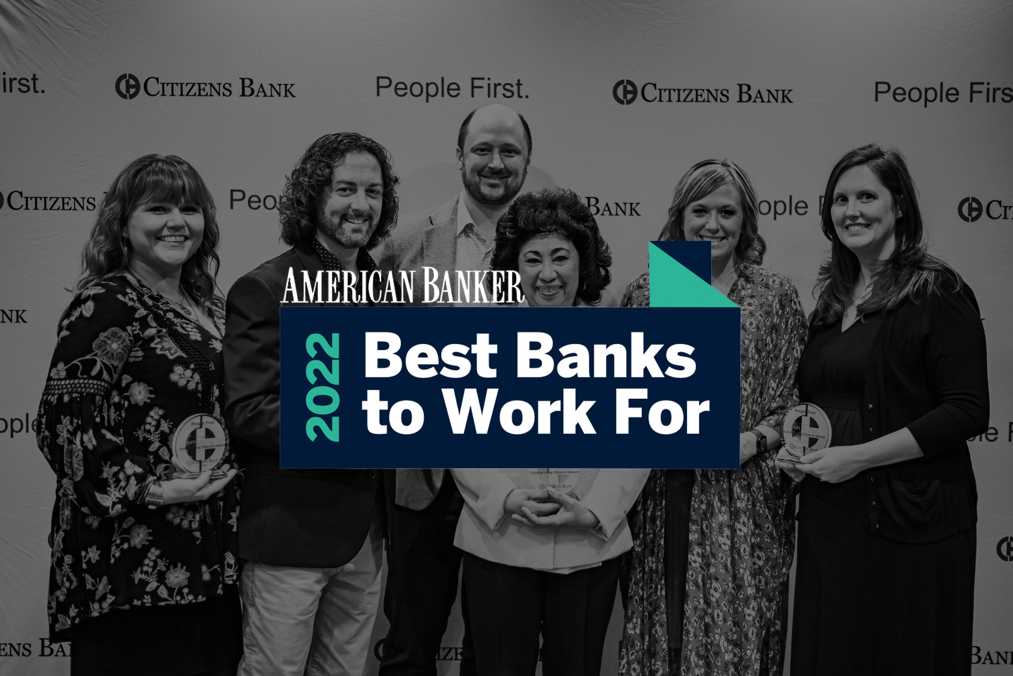Citizens Bank Named 2022 "Best Banks to Work For" by American Banker